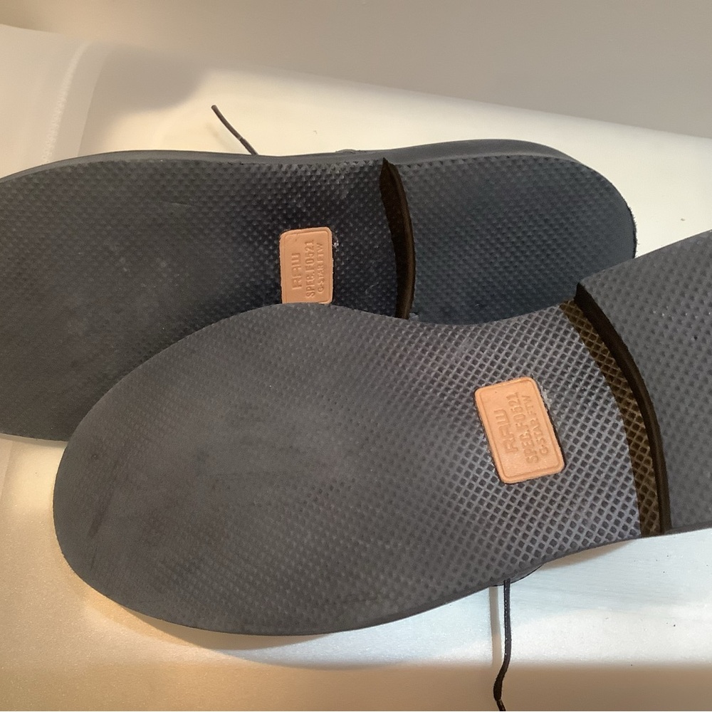 G-Star Dark Leather Women's Flats - Picture 3 of 3
